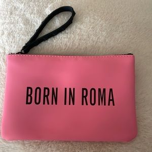 Valentino born in Roma wristlet small pouch